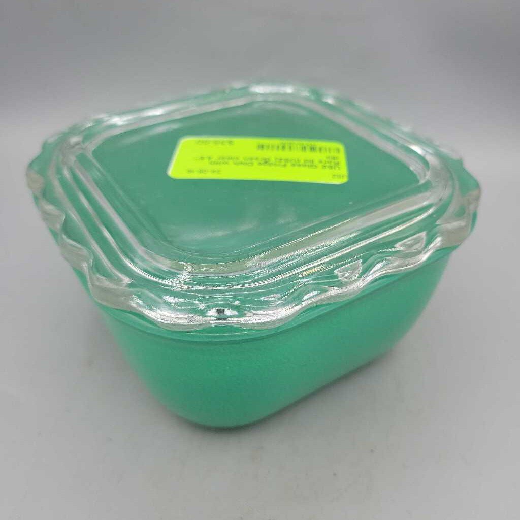 Glass Fridge Dish with Rare lid (US2)