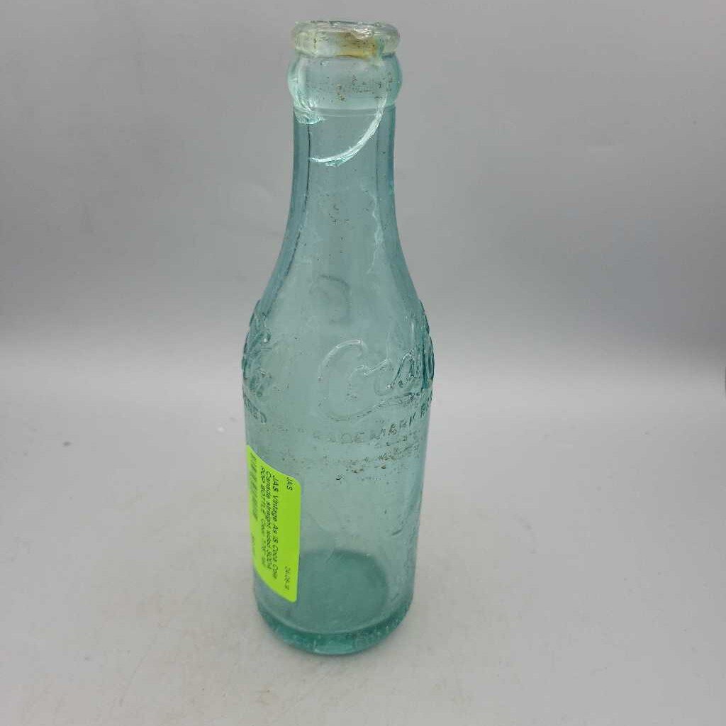 Vintage As IS Coca Cola Canada straight sided SODA POP BOTTLE