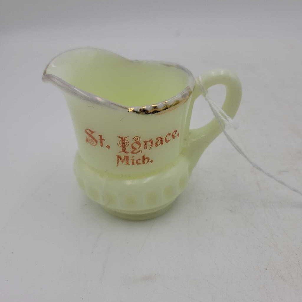 1900's Heisey Uranium Pitcher (GEC)