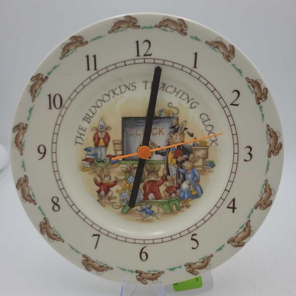 Rare Bunnykins Clock Working (GEC)