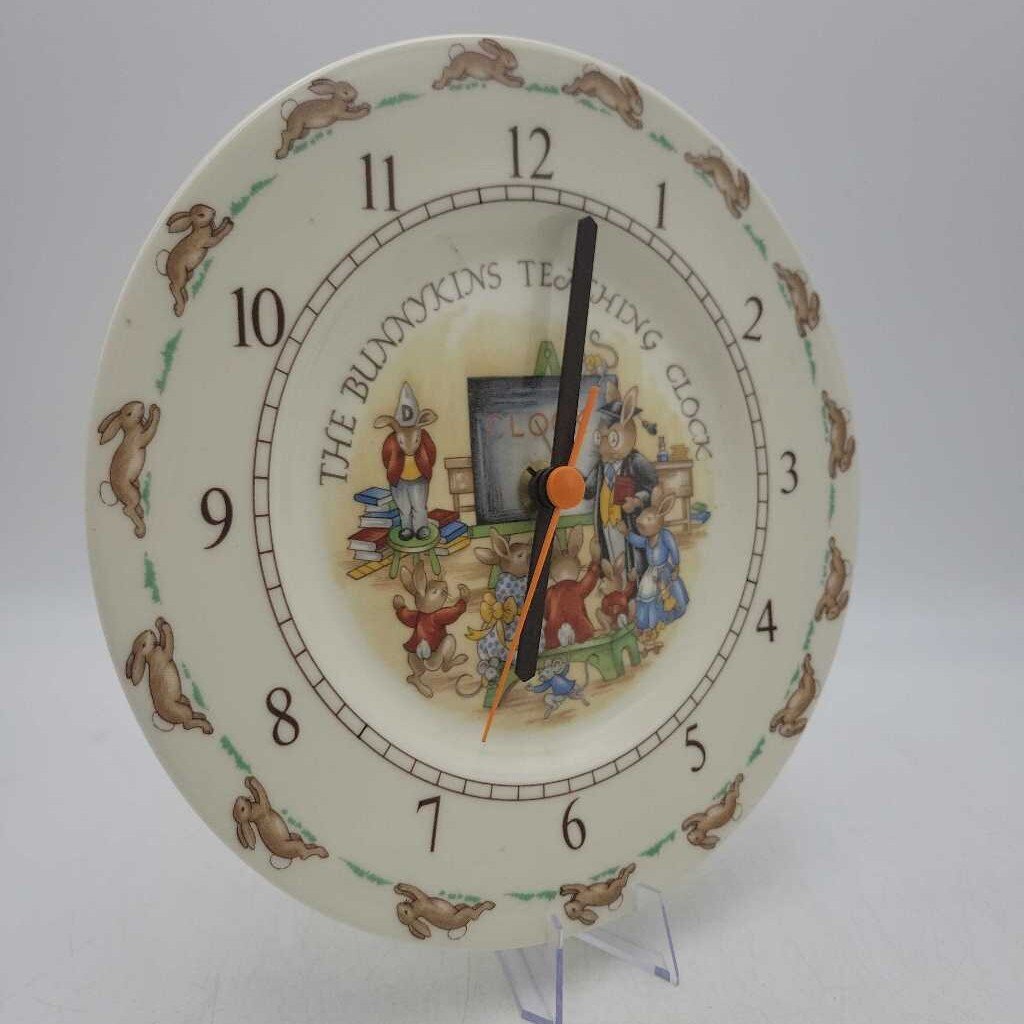 Rare Bunnykins Clock Working (GEC)