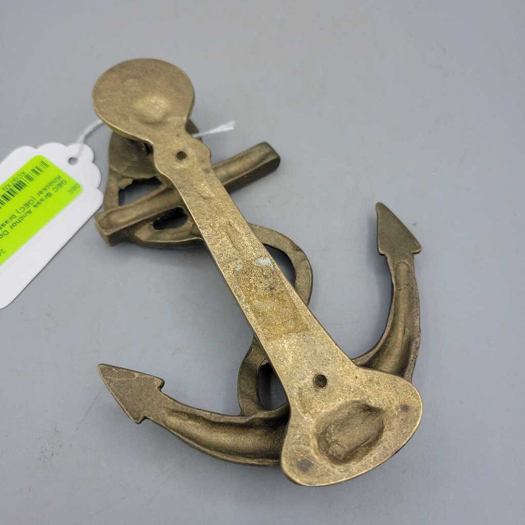 Brass Anchor Door Knocker (GEC)