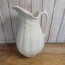 White Ironstone Jug (NS)