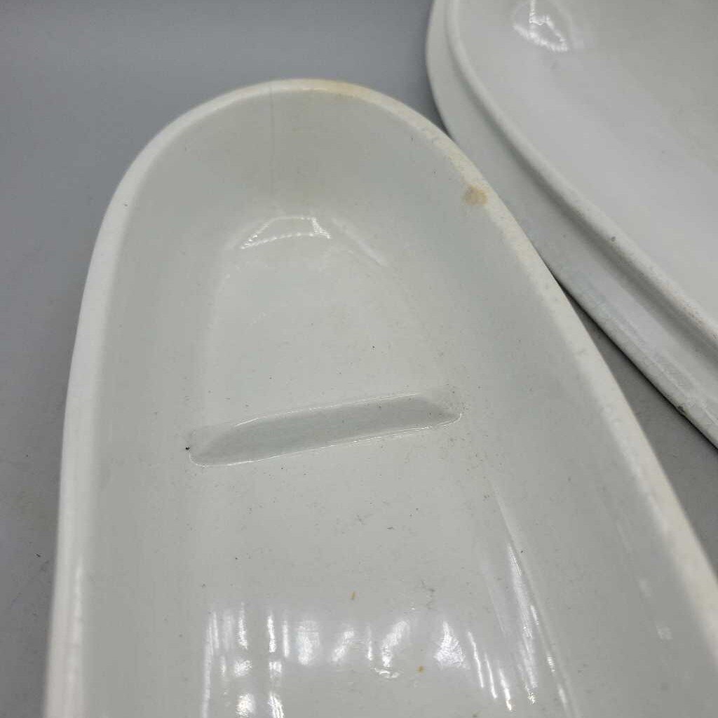 Ironstone Covered Comb Dish (NS) #4137