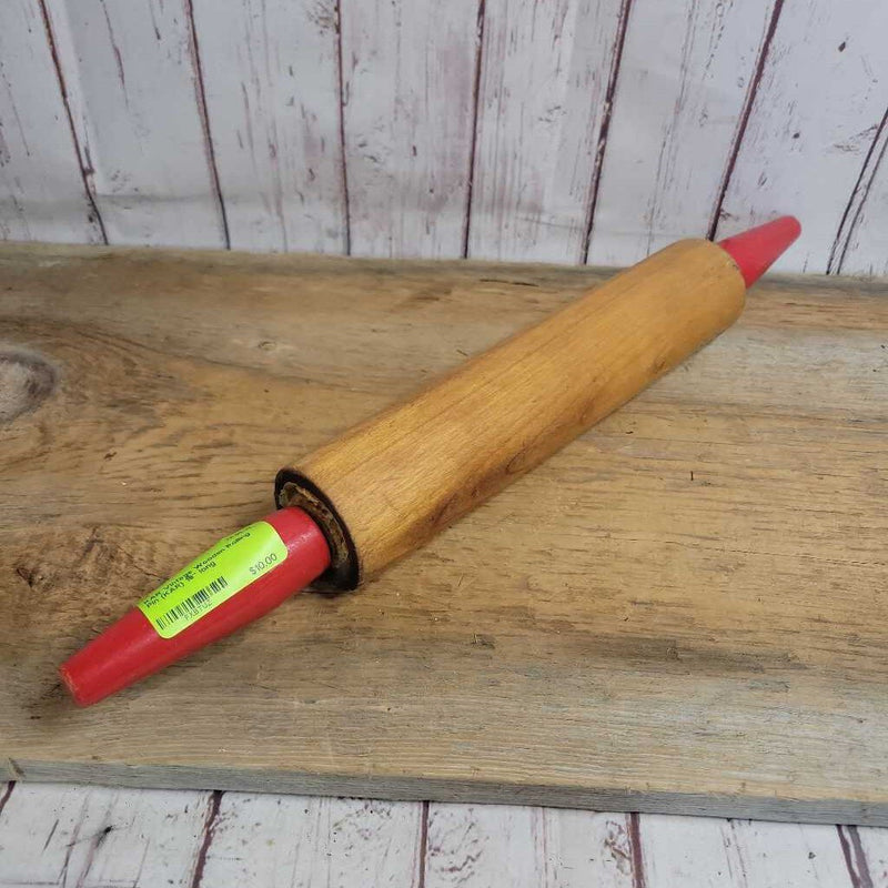 Vintage Wooden Rolling Pin (KAR)