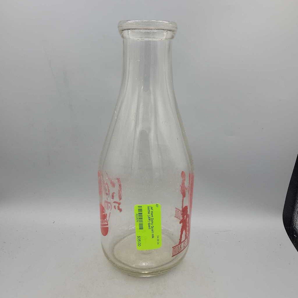 Kent Dairy Quart milk bottle (JEF)