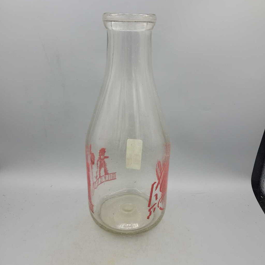 Kent Dairy Quart milk bottle (JEF)