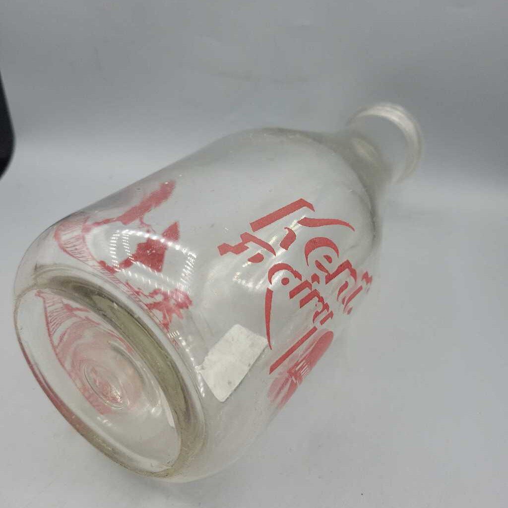 Kent Dairy Quart milk bottle (JEF)