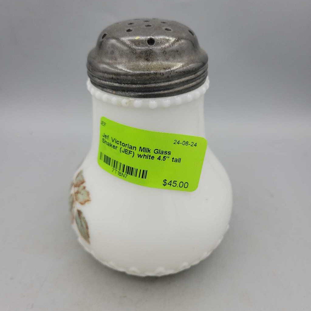 Victorian Milk Glass Shaker (JEF)