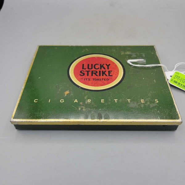 Lucky Strike Flat 50 Tobacco tin Cigarettes (DEB)