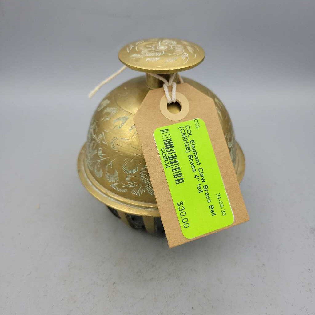 Elephant Claw Brass Bell (CM0126)