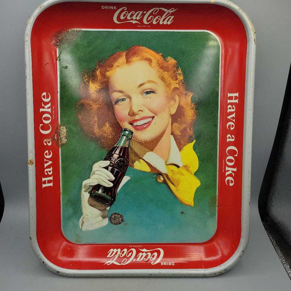 1950's Coca-Cola Tray Girl (JAS)