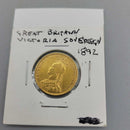 Great Britain Victoria Sovereign 1892 (JL)