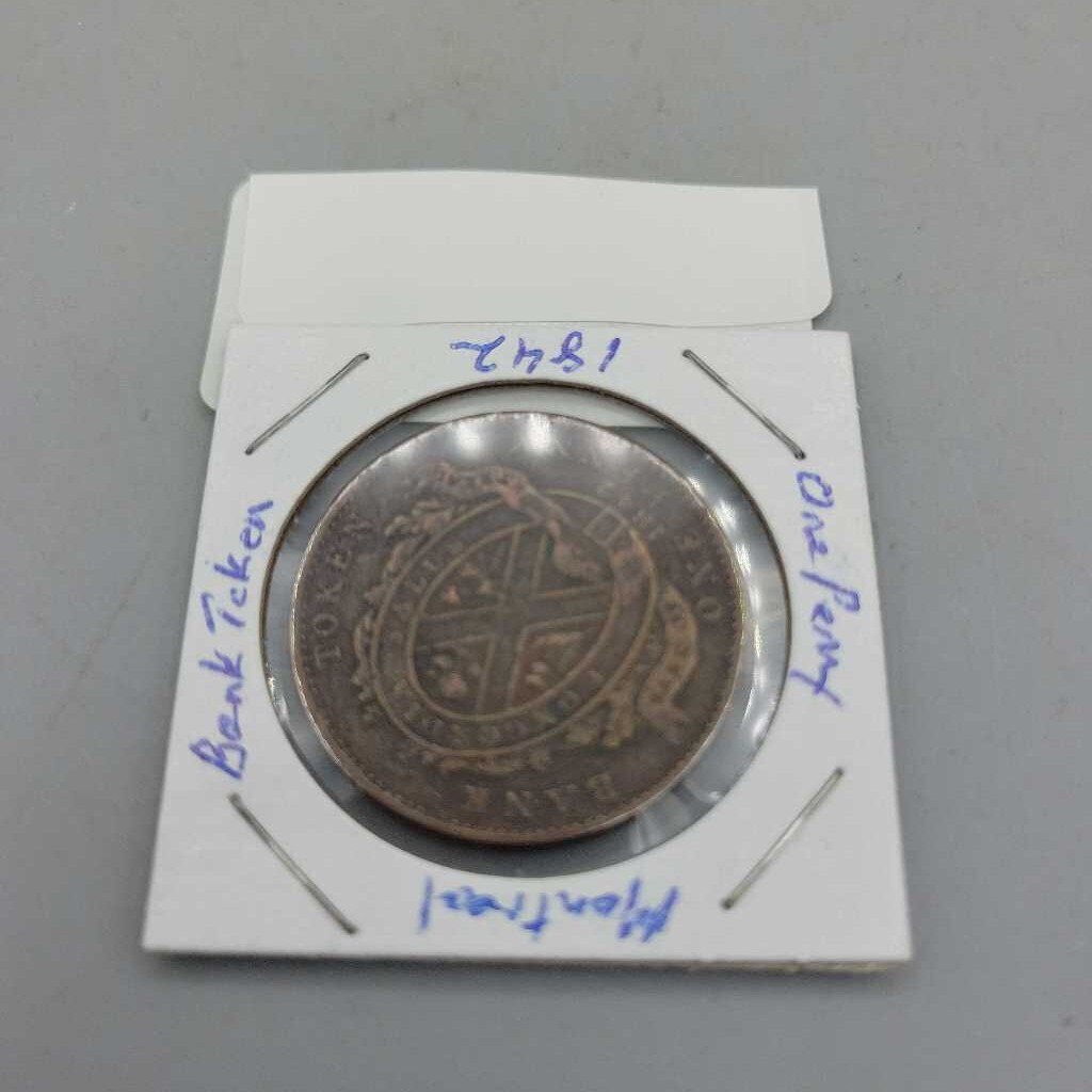 1842 Montreal One Penny (JL)