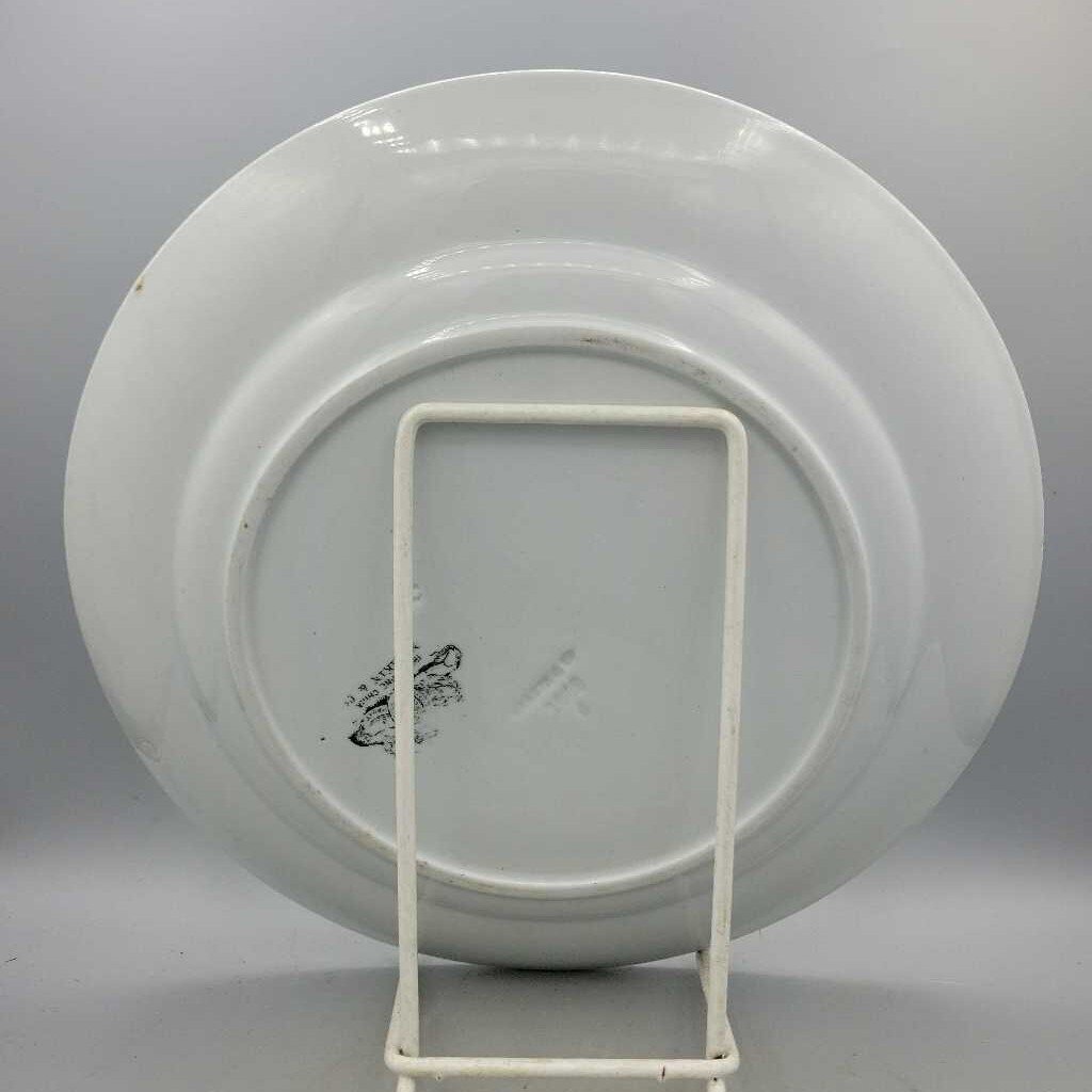 Ironstone Dinner Plate England (JL)