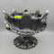 1930s Art Deco Footed Bowl w Pigeon Handles (CM0303)