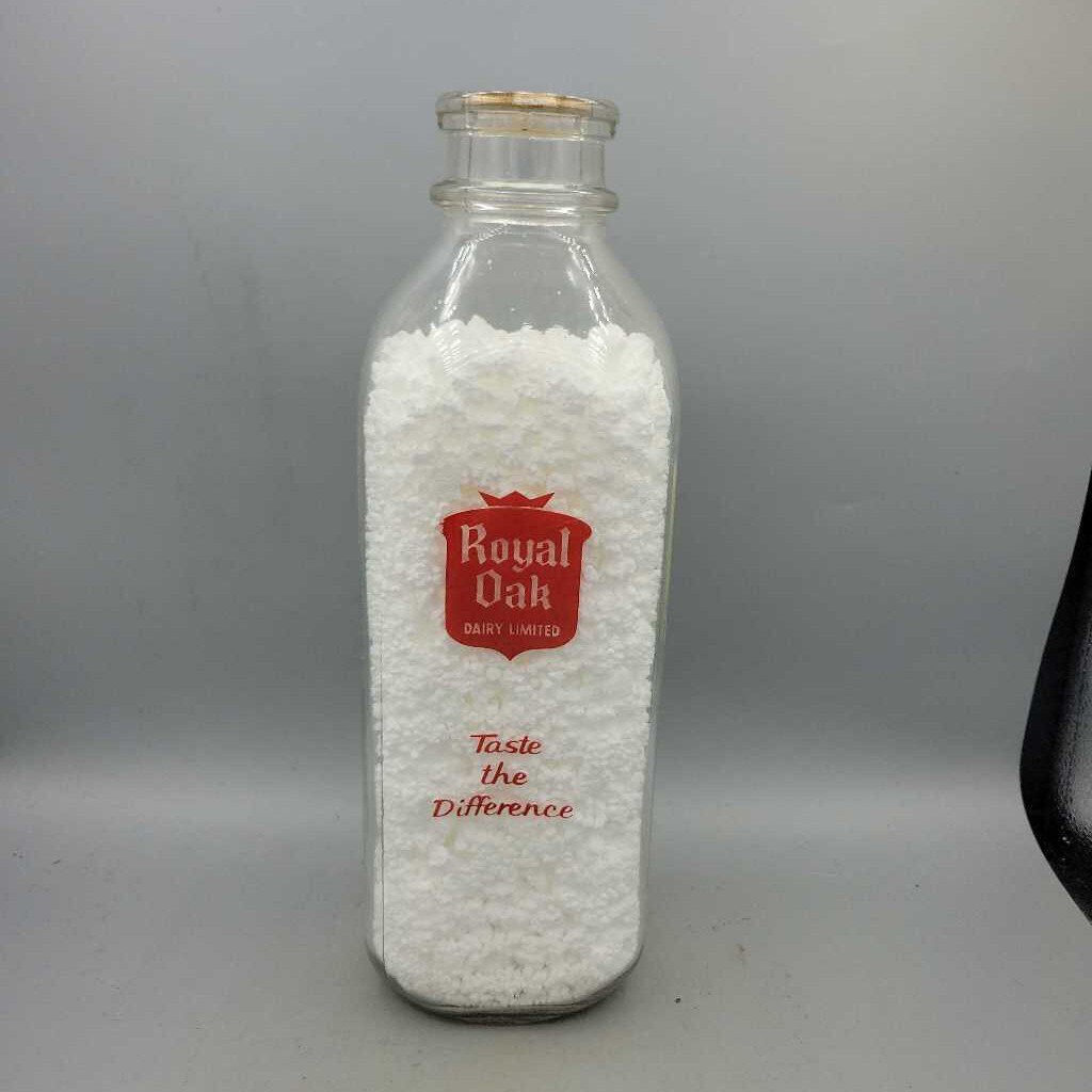 Royal Oak Dairy Quart Milk Bottle (JAS)