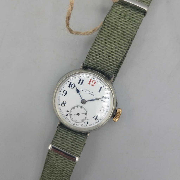 Sterling Silver Military Watch (M2) 503