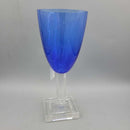 Art Glass Goblet Crackle (DEB)