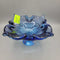 Cobalt art glass bowl (DMG) 9467