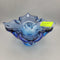 Cobalt art glass bowl (DMG) 9467