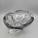 Smoke Color art glass ashtray (DMG) 9192