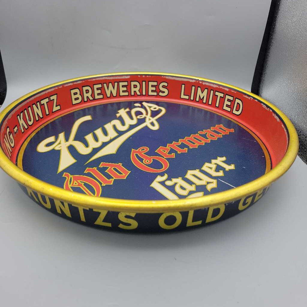 Kuntz's Old German Lager Beer tray (JEF)