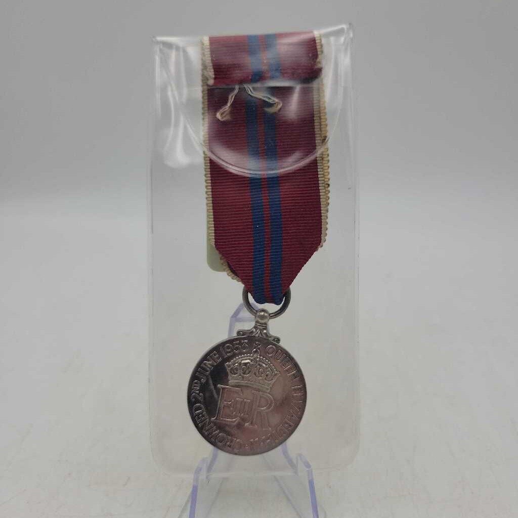 JL Queen Elizabeth II Coronation Silver Medal (JL)