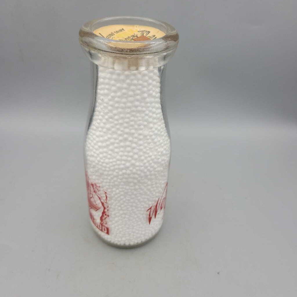 Western Dairy 1/2 pint milk Bottle (Jef)