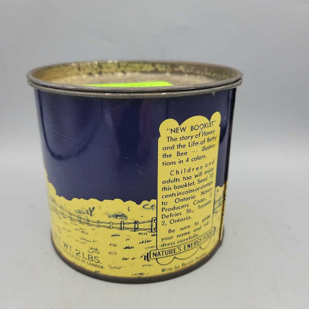 Beekist Pure Honey Tin 2 LBS Toronto (JAS)