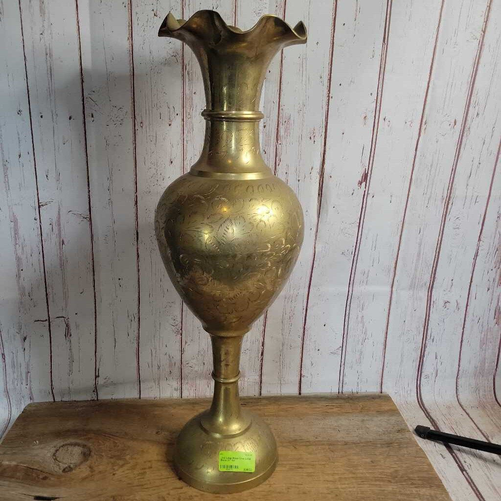 Large Brass Vase (JAS)