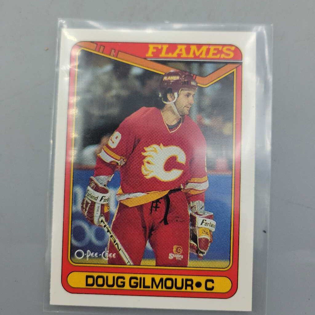 Doug Gilmour Hockey card 90 91 Opc (JAS)