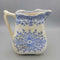 Small antique creamer blue/wht (CLV)