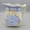 Small antique creamer blue/wht (CLV)