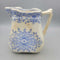 Small antique creamer blue/wht (CLV)