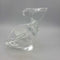 Vintage Sasaki Crystal Pelican Candy dish