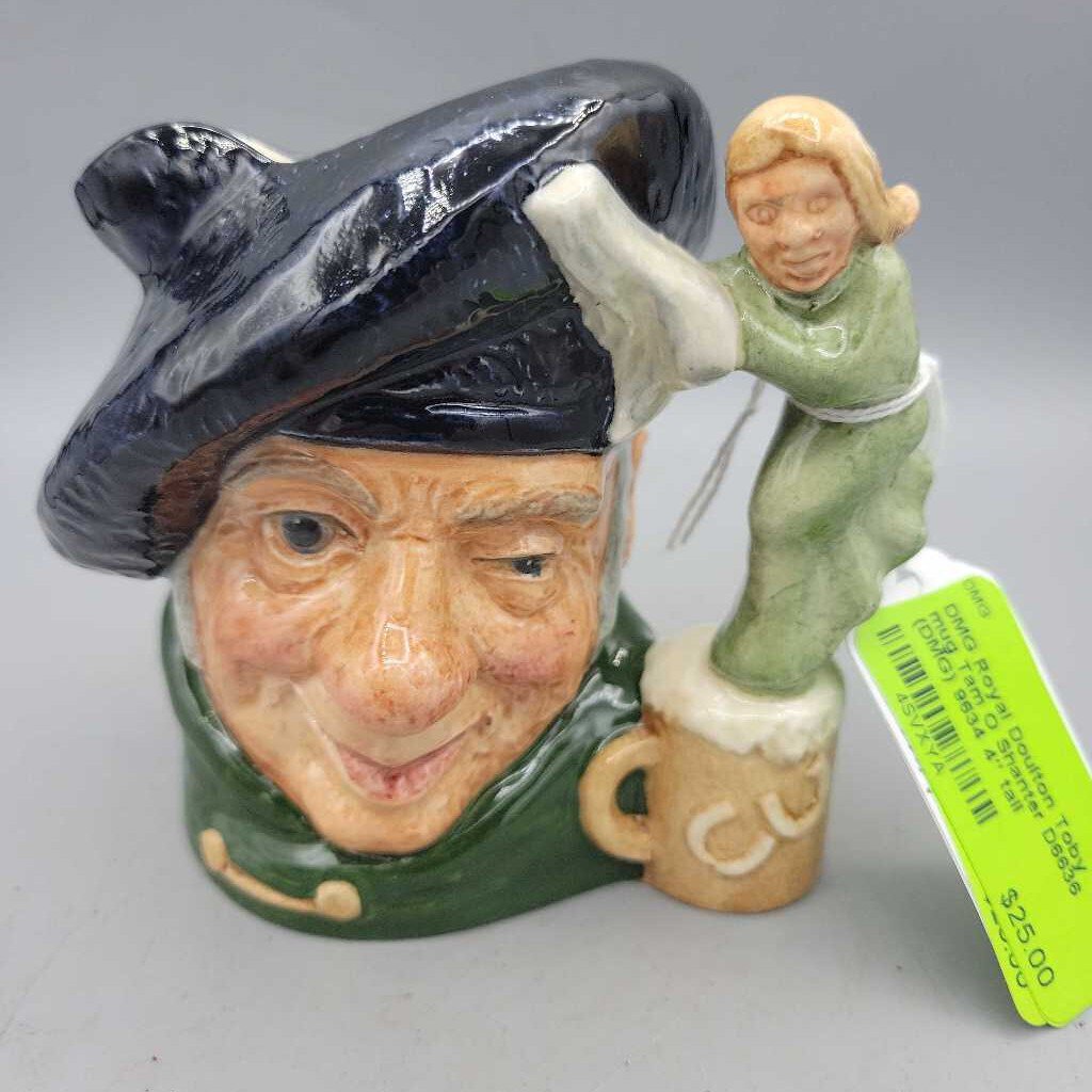 Royal Doulton Toby mug Tam O Shanter D6636 (DMG) 9634