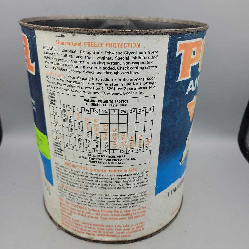 Polar CTC Anti Freeze Gallon Can