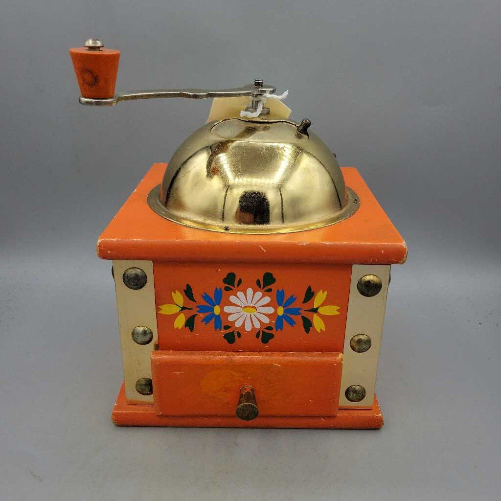 Orange Swedish Coffee Grinder (CM0447)