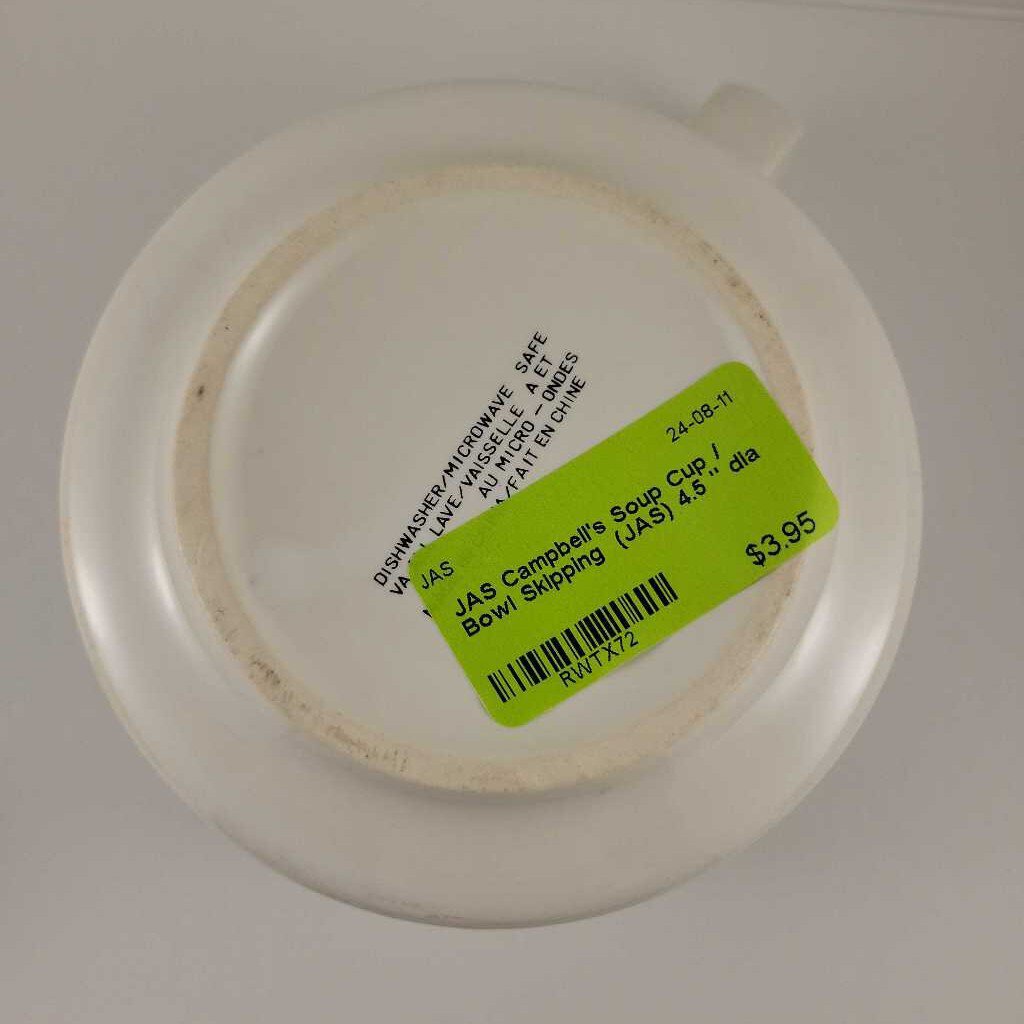Campbell's Soup Cup / Bowl Skipping (JAS)