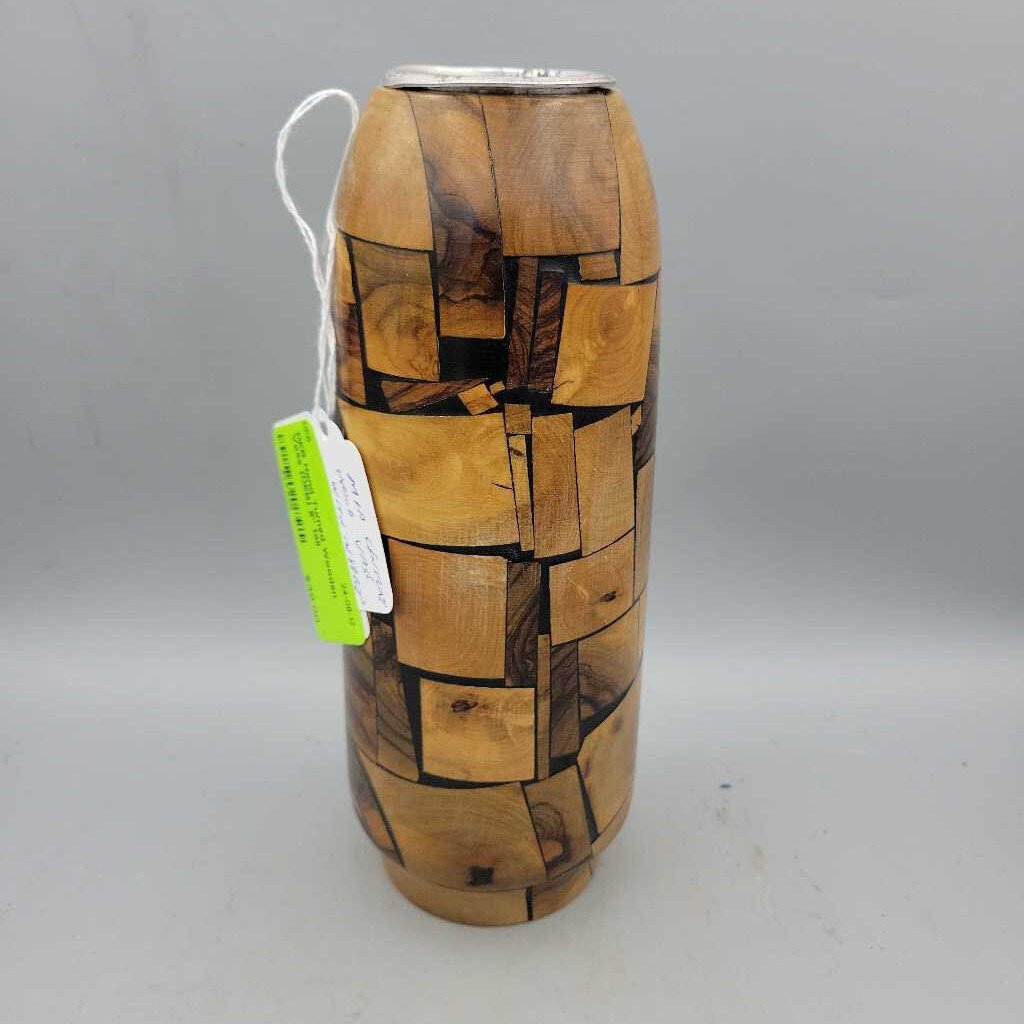 Hand Turned Wooden Vase (DEB)