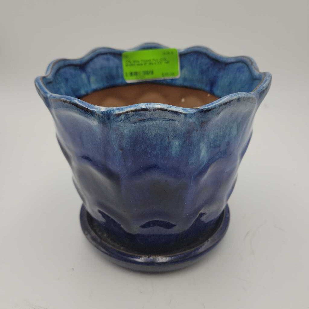 Blue Flower Pot (COL #1495)