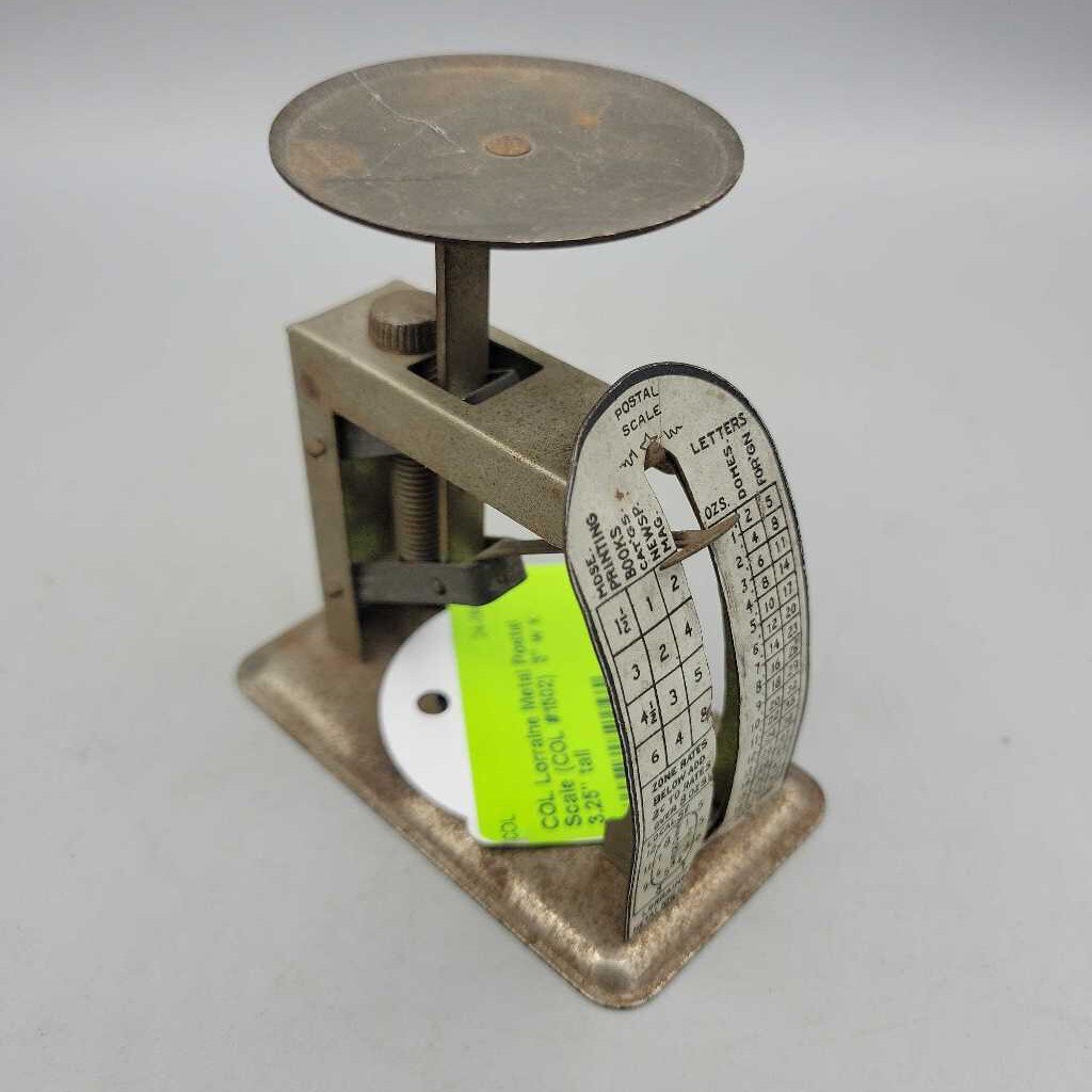 Lorraine Metal Postal Scale (COL #1502)