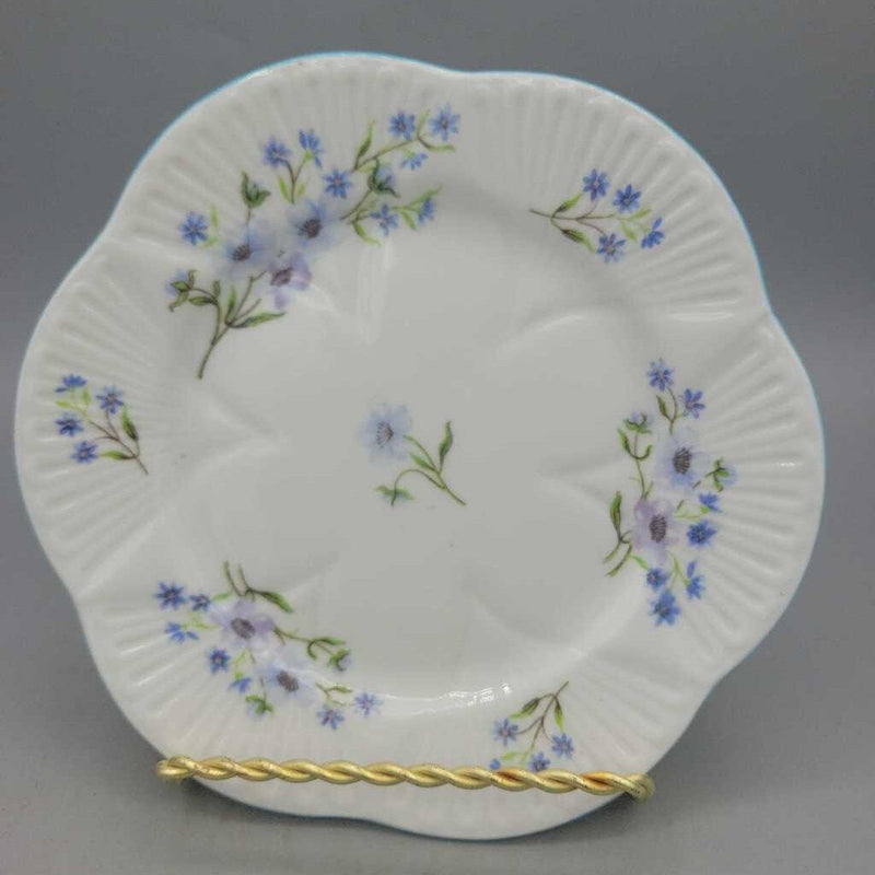 Shelley Dessert Plate Blue Rock Pattern (US2)