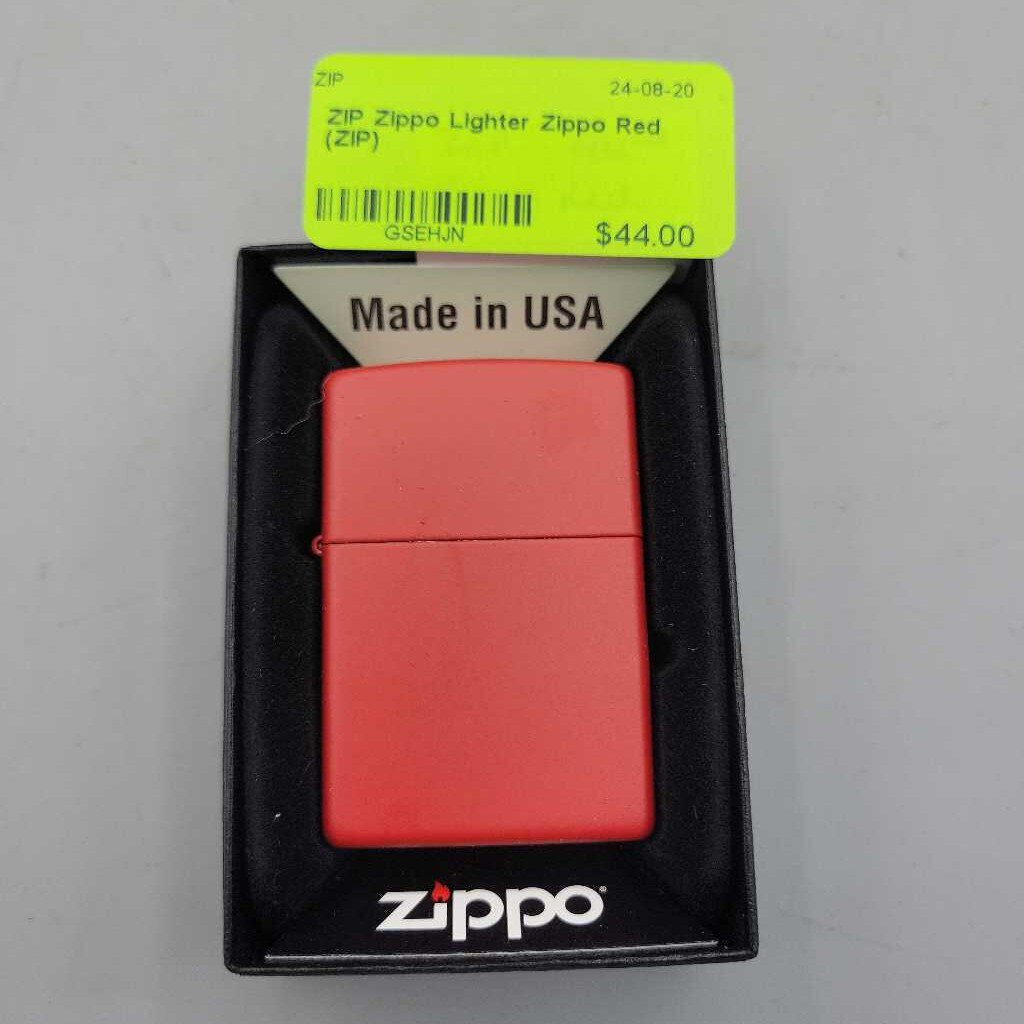 Zippo Lighter Zippo Red (ZIP)