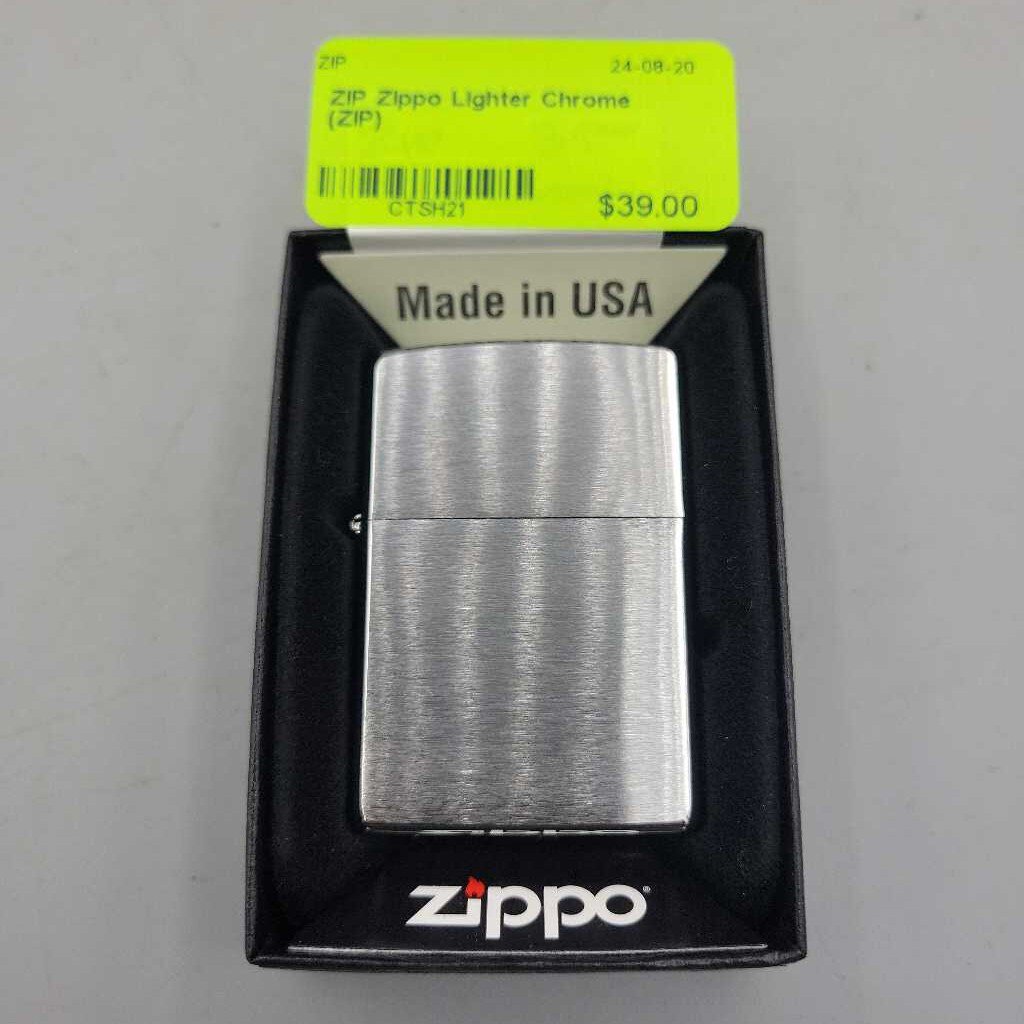 Zippo Lighter Chrome (ZIP)