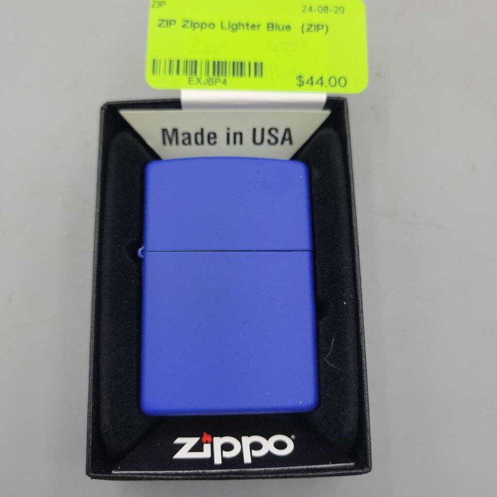 Zippo Lighter Blue (ZIP)