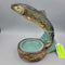 Chalkware Fish trout ashtray (BS)