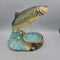 Chalkware Fish trout ashtray (BS)