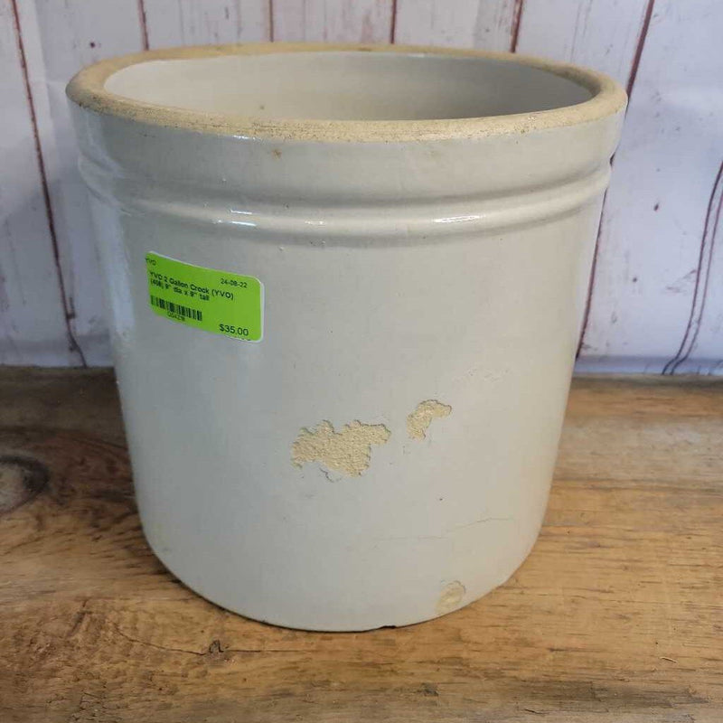 2 Gallon Crock (YVO) (408)